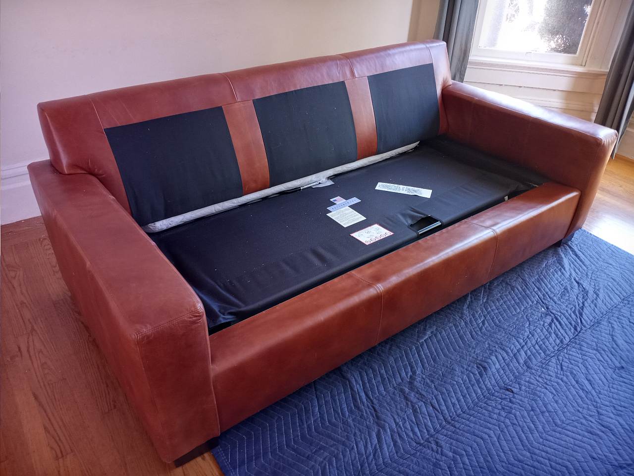 Leather Sleeper Sofa Disassembly SF